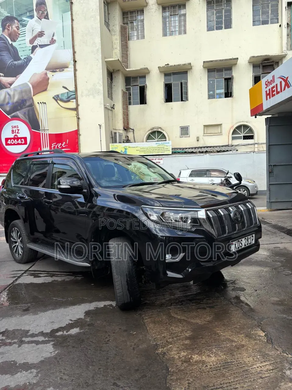 Toyota Land Cruiser Prado 2019 Matt Black