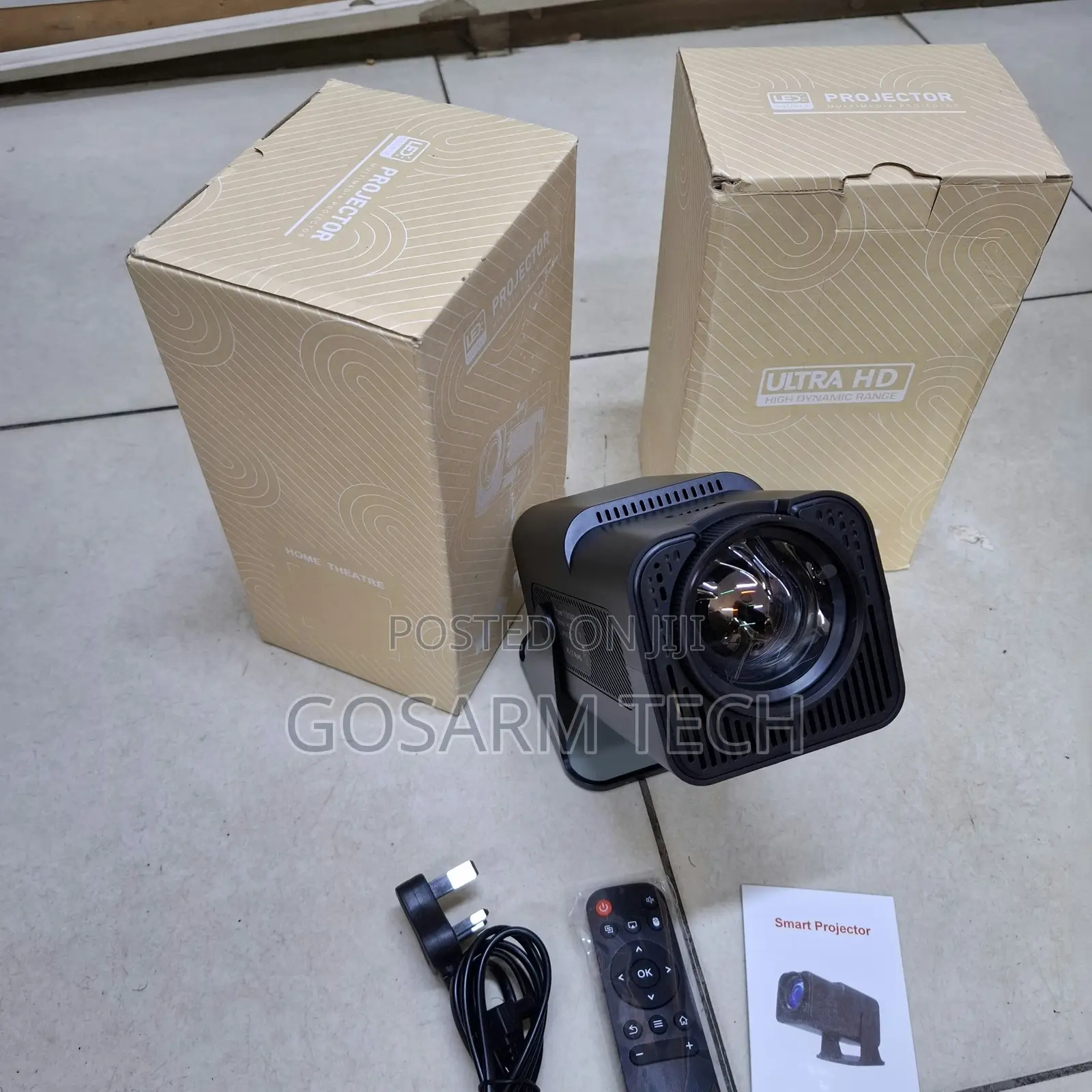 Newest HY320 Mini Projector – High Resolution, WiFi Ultra HD Videos