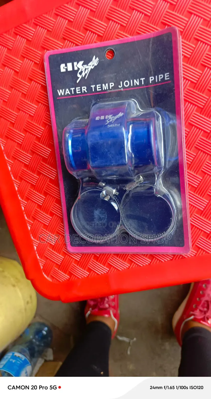 34mm HKS Water Temp Joint Pipe Adapter