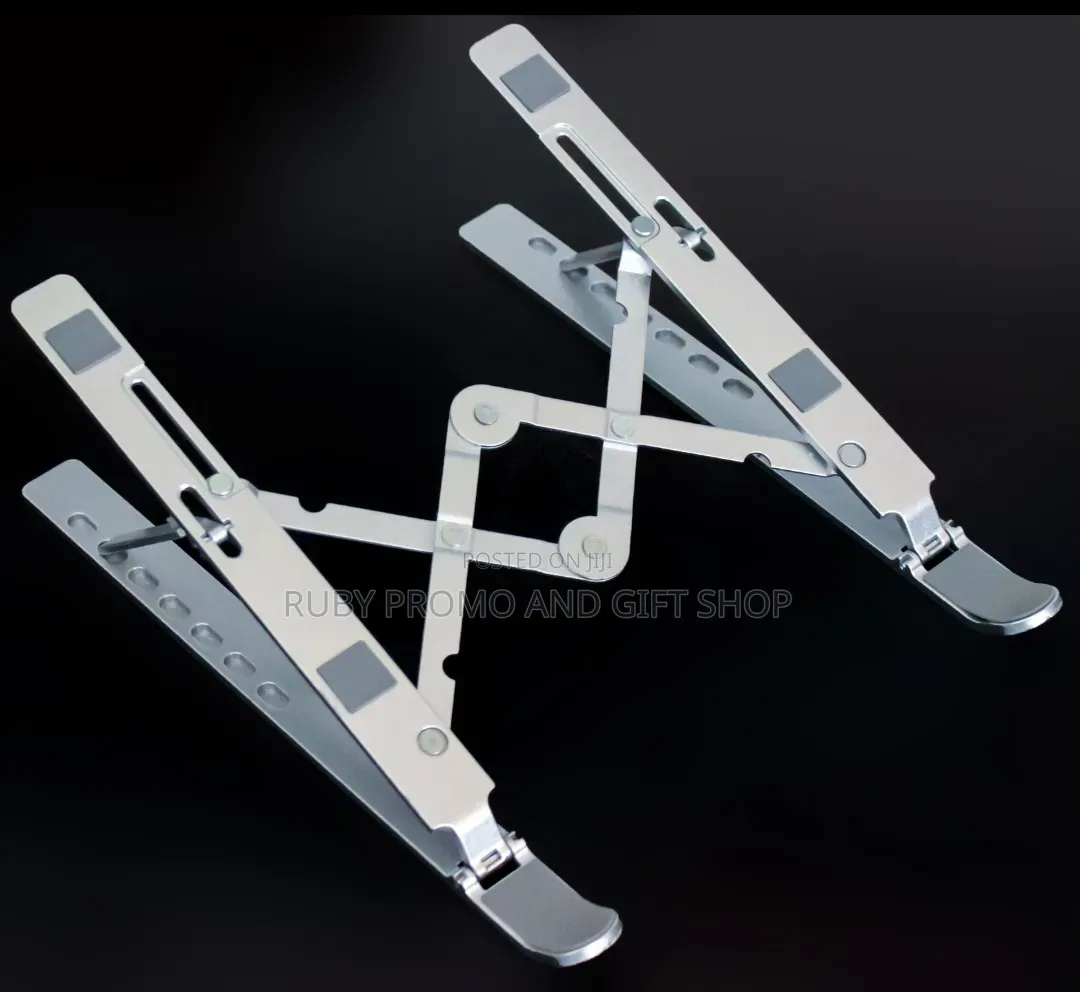 Portable Adjustable Mettalic Laptop Stand