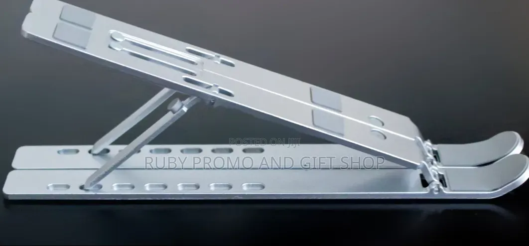 Portable Adjustable Mettalic Laptop Stand