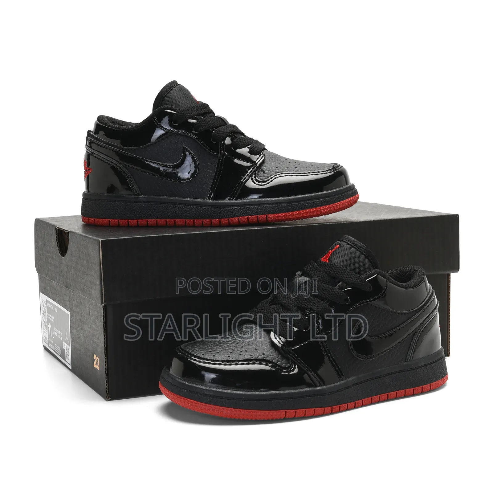 Kids Nike SB Black Red Gina 24-36