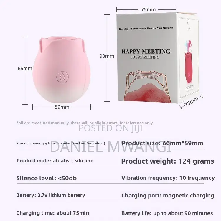 Rose Sucking Vibrator