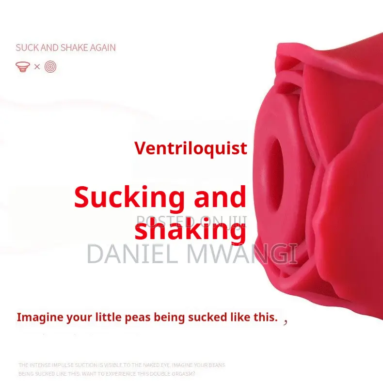 Rose Sucking Vibrator