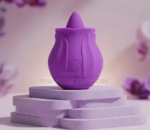 Rose Sex Toy With a Licker / Tongue