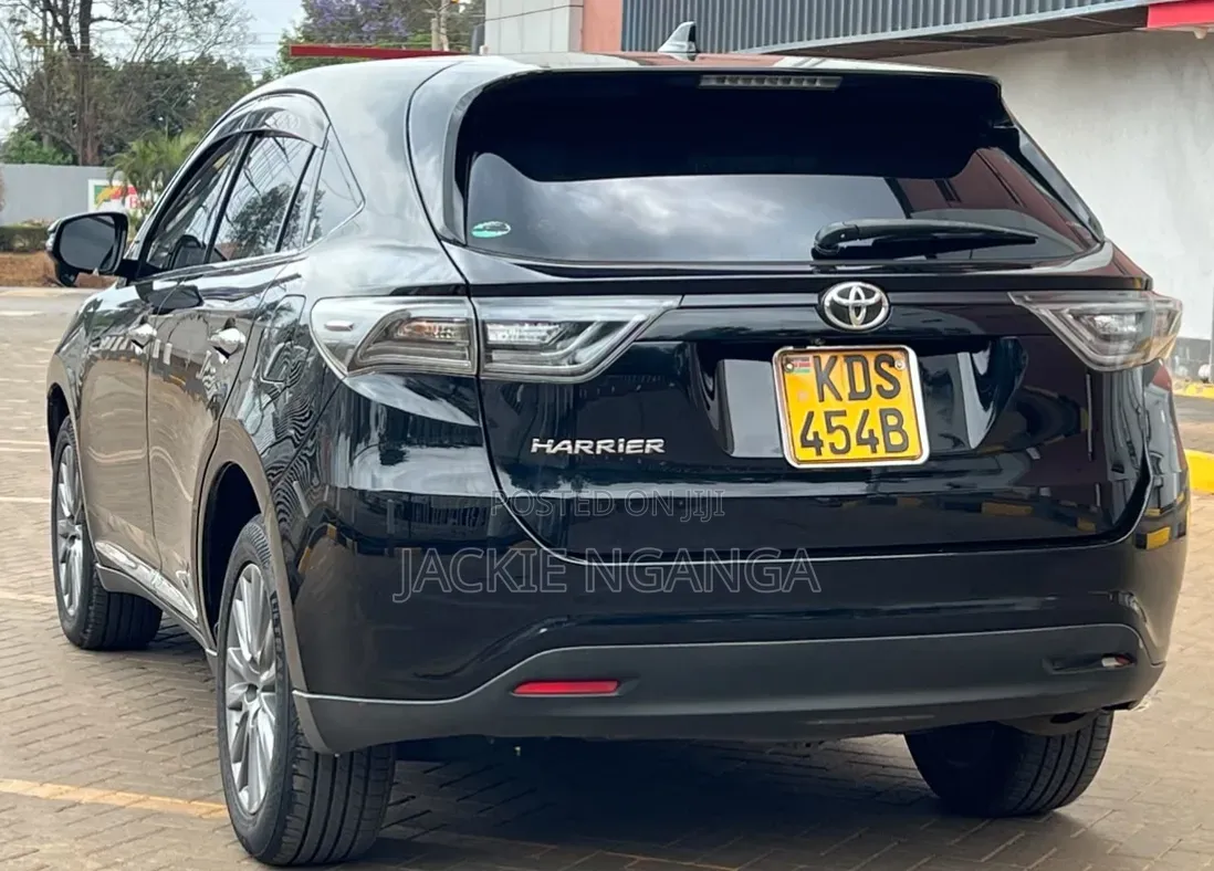 Toyota Harrier 2017 Black