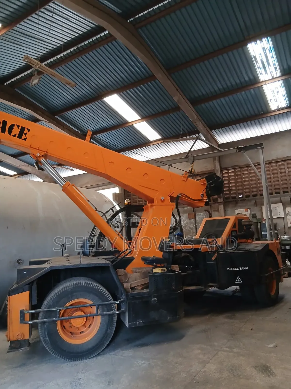 Mobile Crane, Hydra > Logistic Services Accessible
