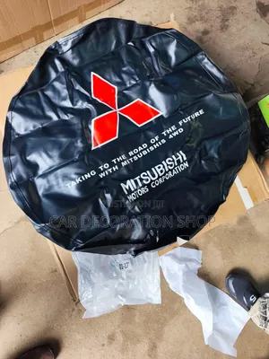 Off Road SUVs Mitsubishi Branded Spare Wheel Cover From Dust,mud,sun