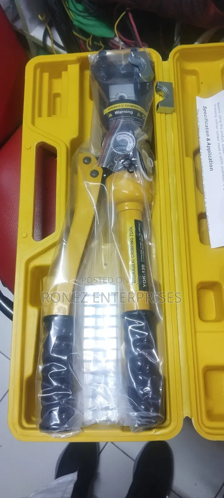 Hydraulic Crippling Tool 10-120mm