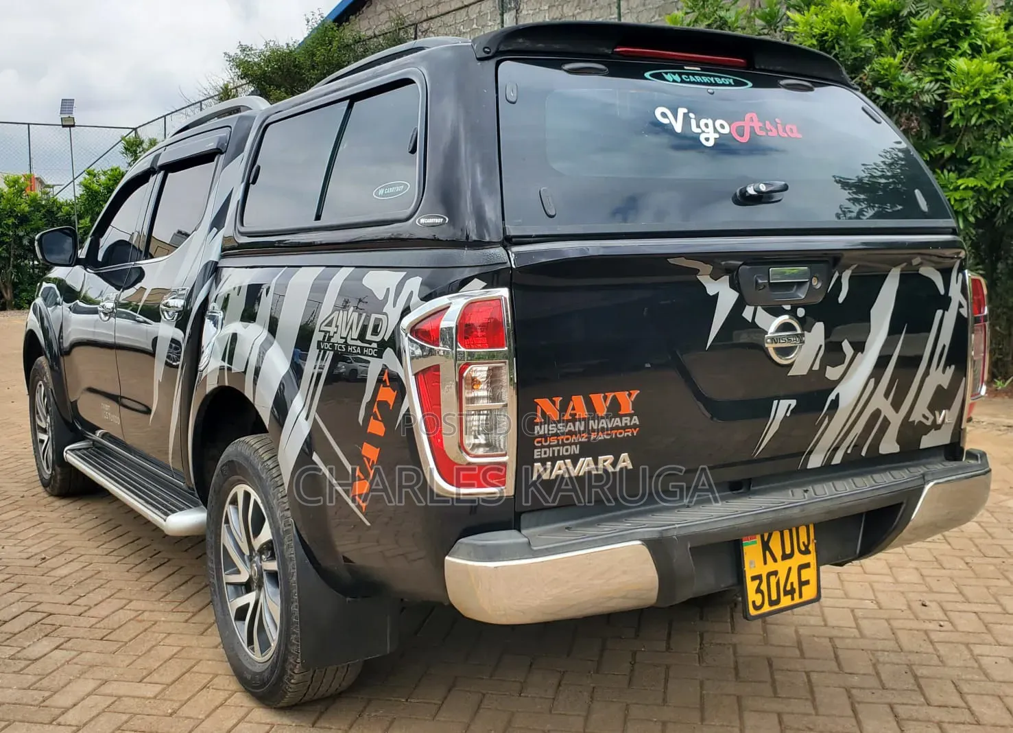 Nissan DoubleCab 2019 Black