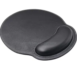 Mouse Pad Leather With Wrist Rest Support