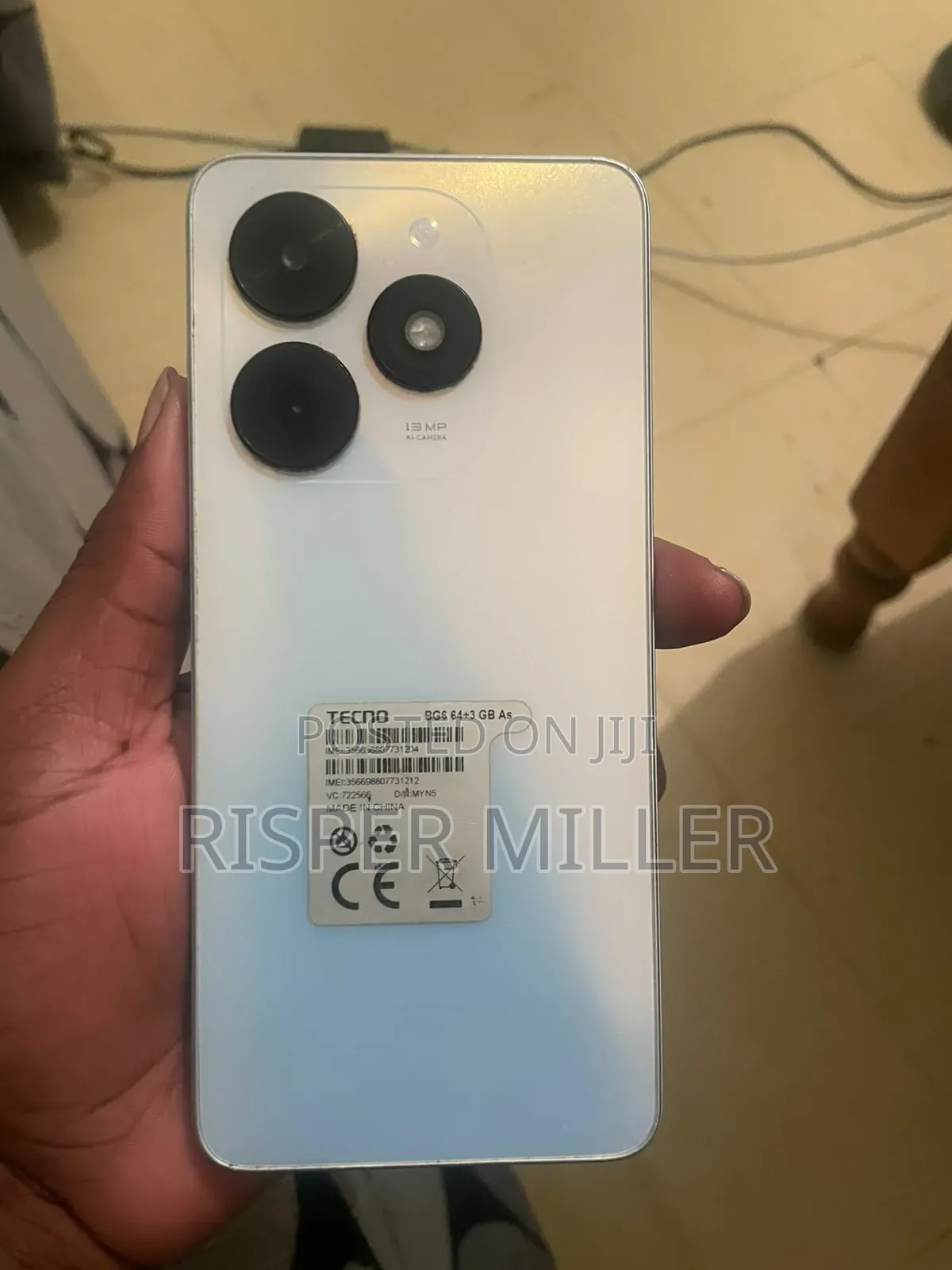 Tecno Pop 8 64 GB Blue