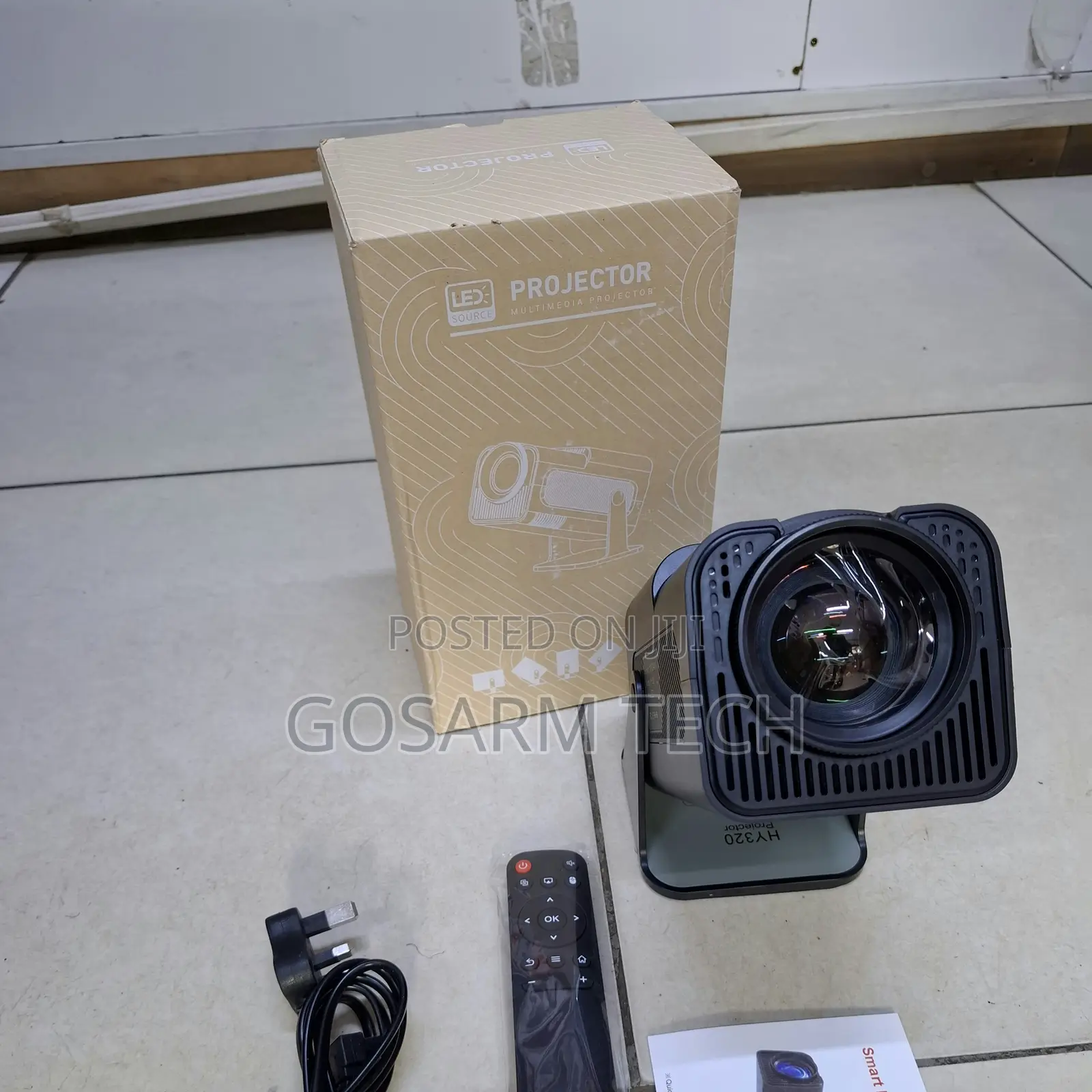 Hy320 Smart Android Projector Wifi Bluetooth Hd Home Theater