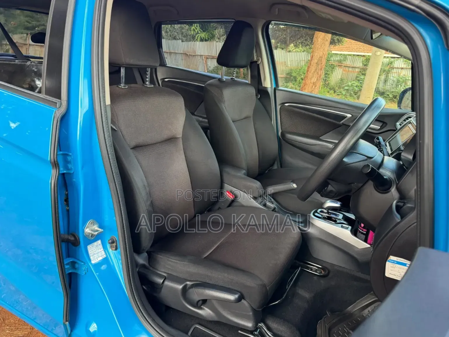 Honda Fit 2016 Blue