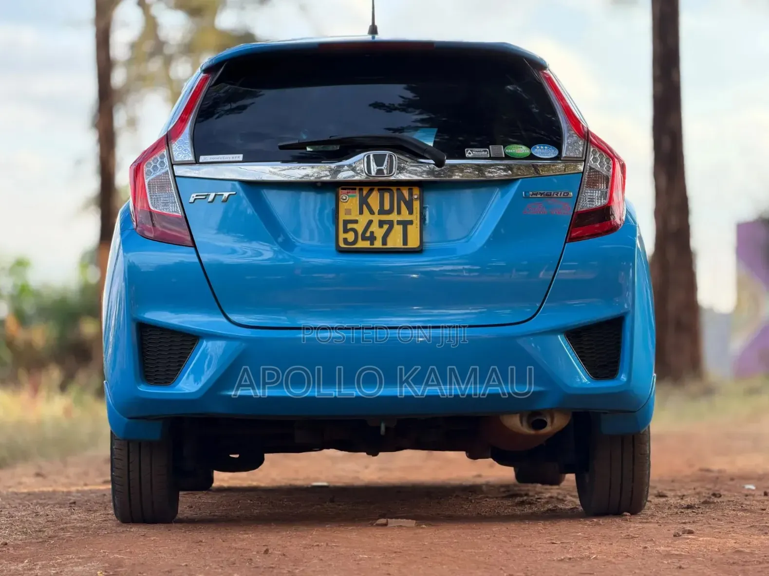 Honda Fit 2016 Blue