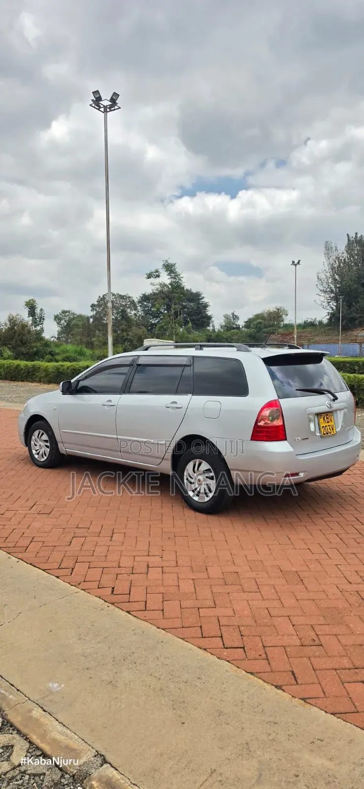 Toyota Corolla Fielder 2006 Silver