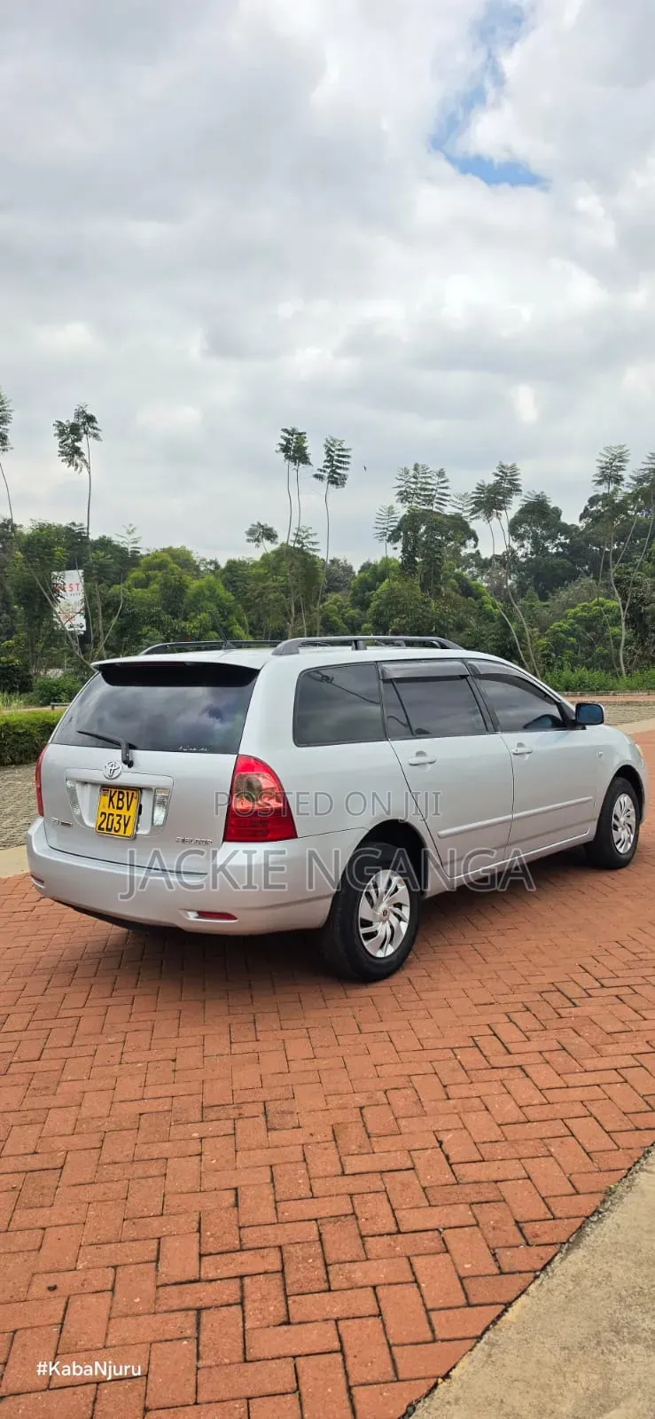 Toyota Corolla Fielder 2006 Silver