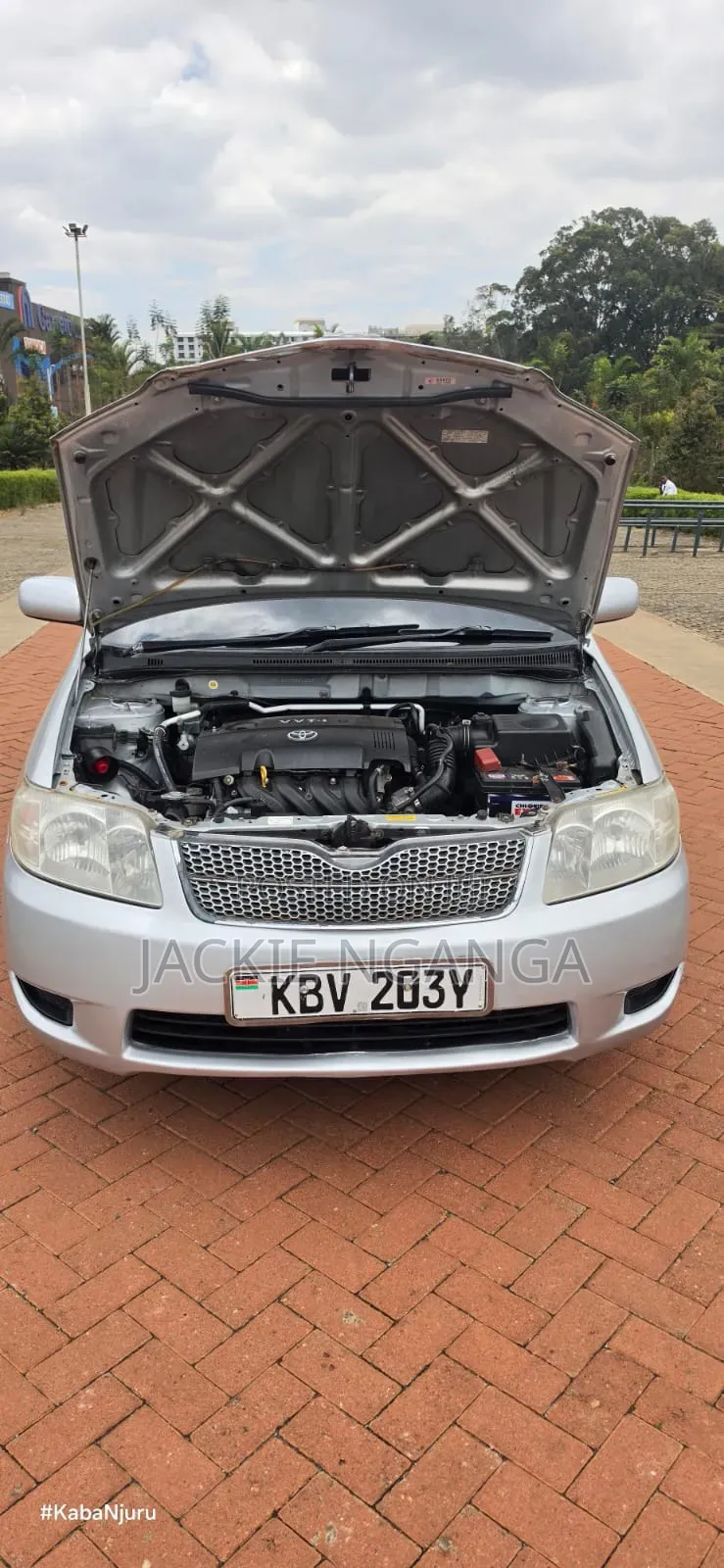 Toyota Corolla Fielder 2006 Silver