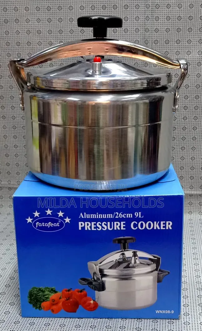 Alluminium Pressure Cooker 
9ltrs