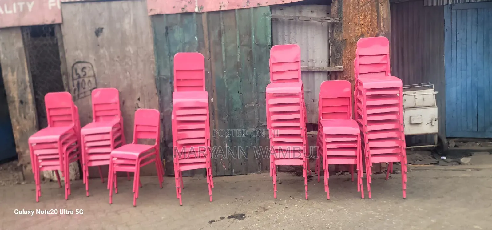 School Metallic Chair