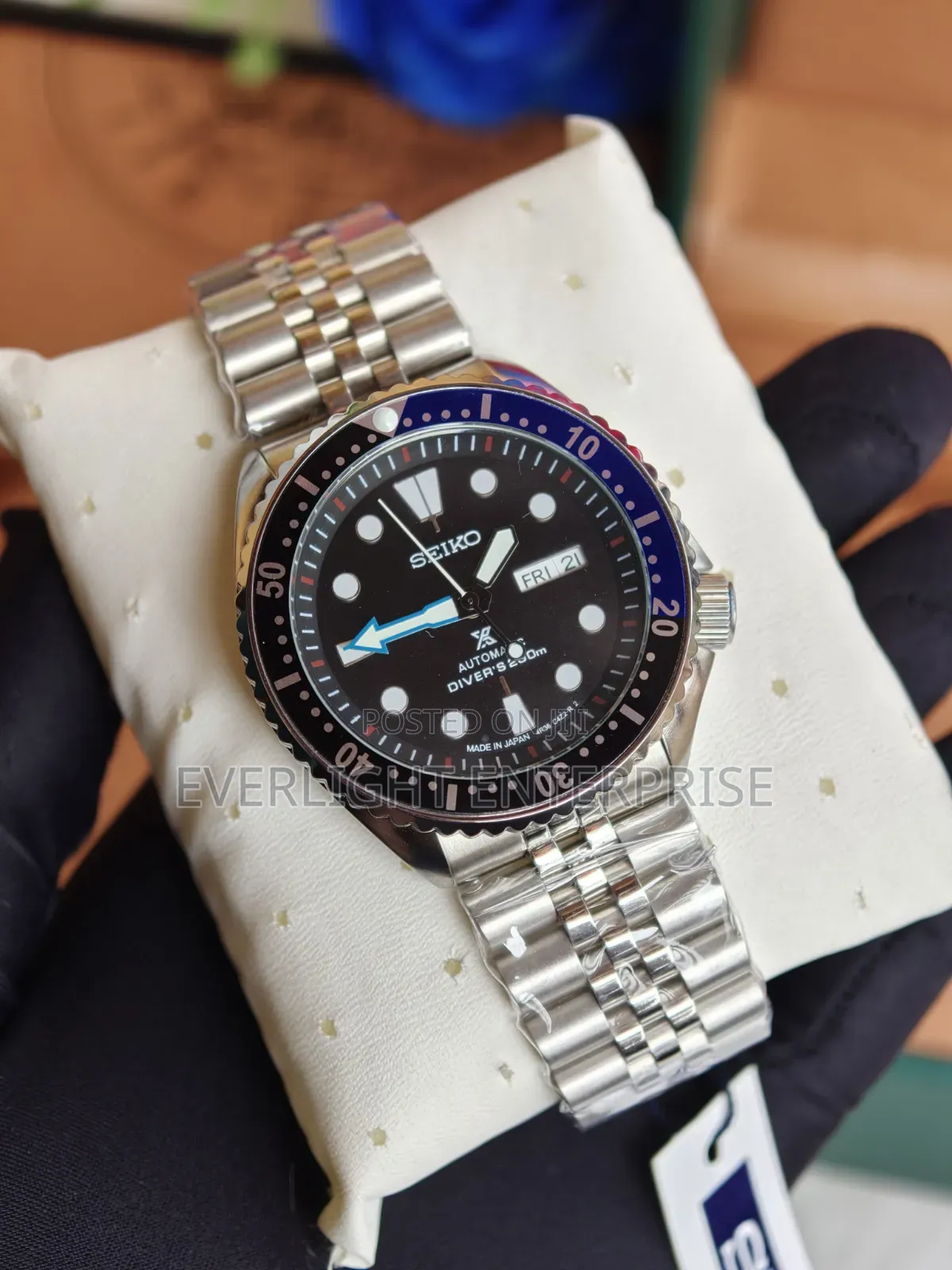 Luminous Seiko Prospex Watch