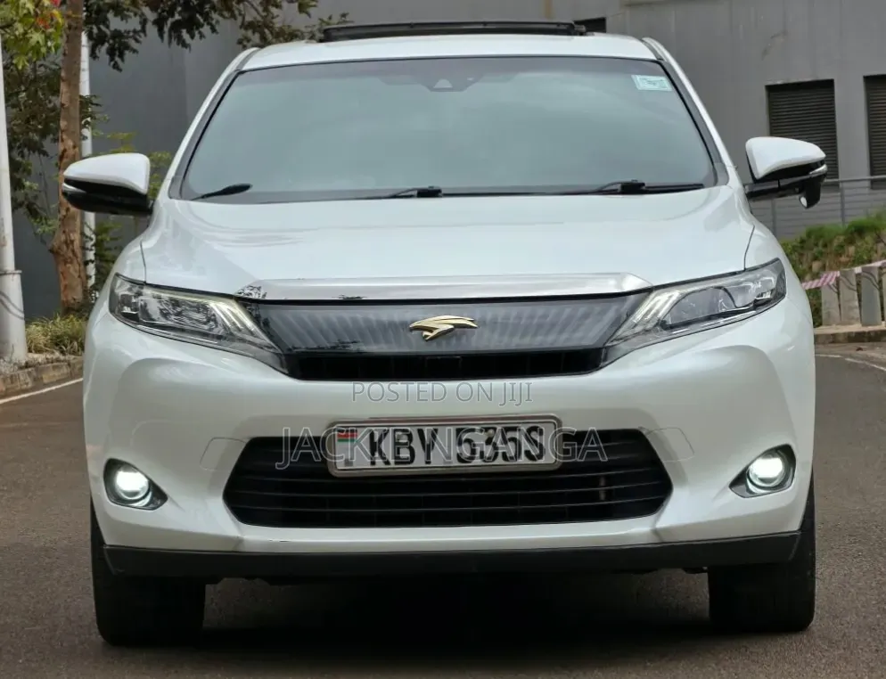 Toyota Harrier 2014 White