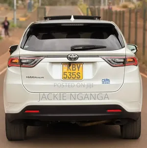Toyota Harrier 2014 White