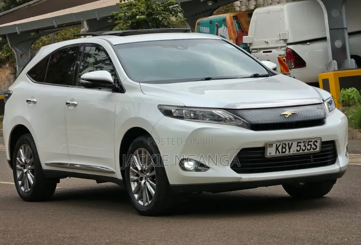 Toyota Harrier 2014 White