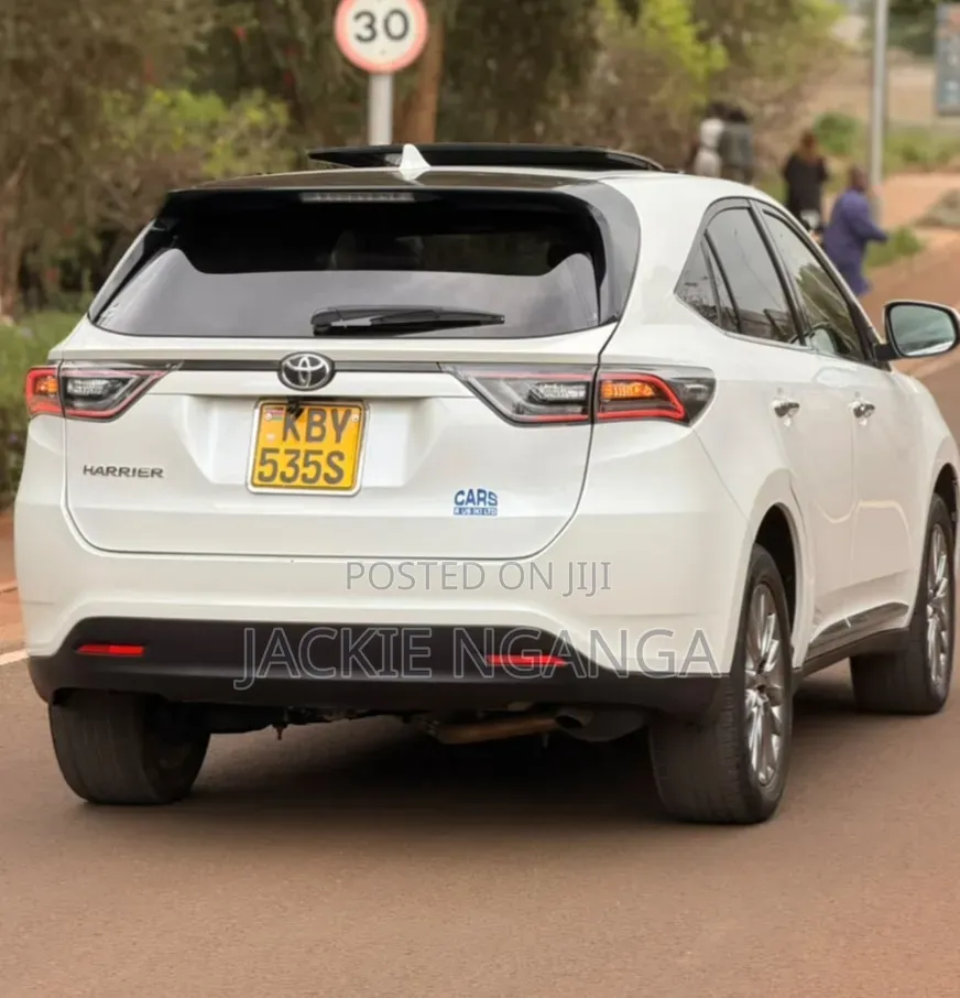 Toyota Harrier 2014 White