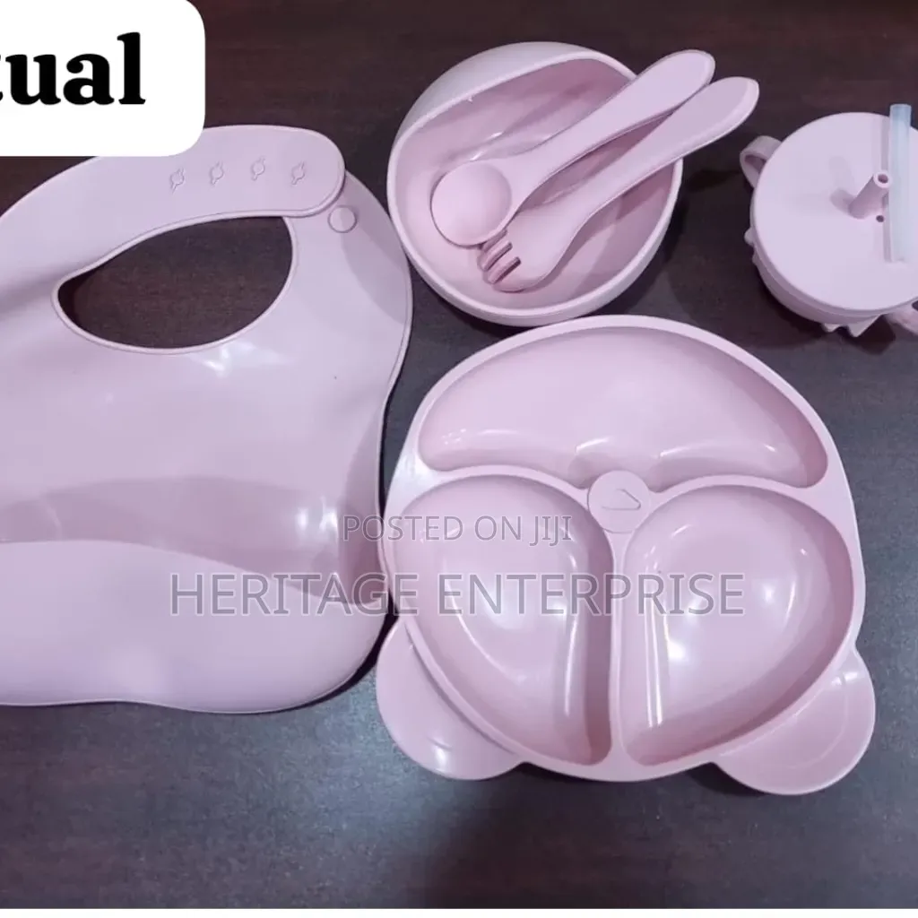 Silicone Feeding Set,