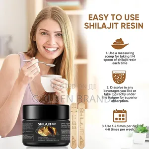Organic 1000mg Pure Shilajit Resin- 85+ Minerals Fulvic Boost