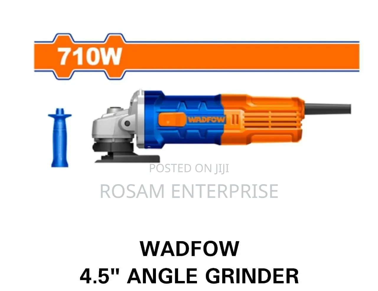 Wadfow 4.5" Angle Grinder