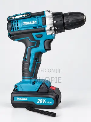 Rechargeable Cordless Impact Drill Set With 2 Batteries