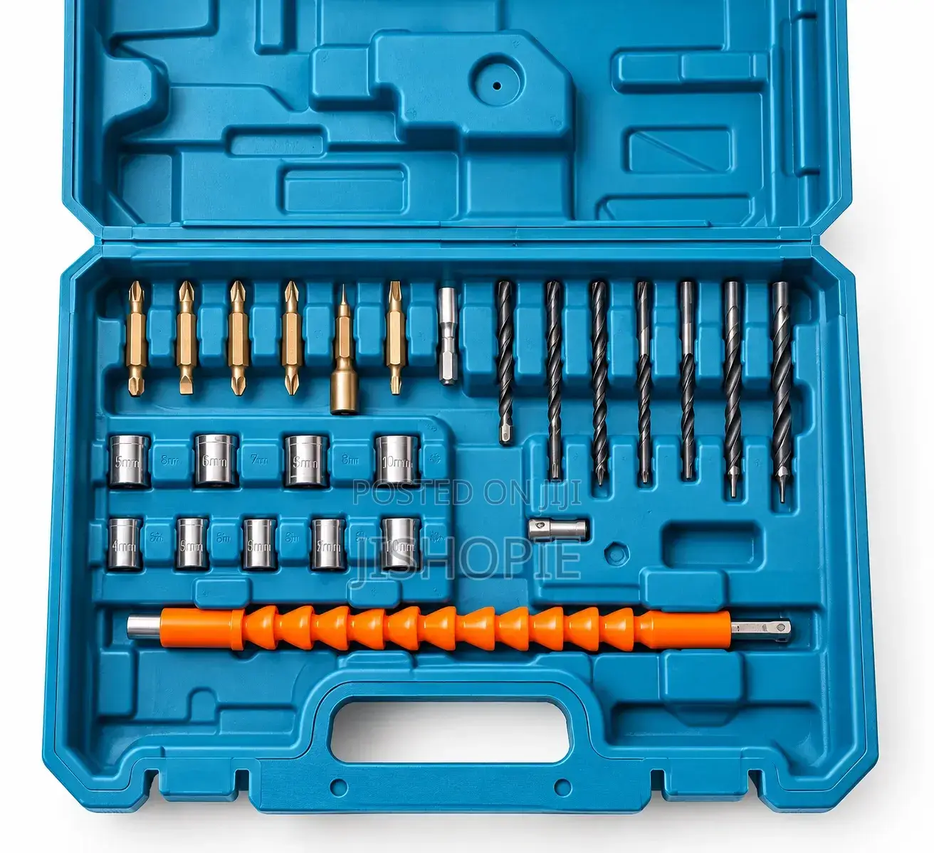 Rechargeable Cordless Impact Drill Set With 2 Batteries