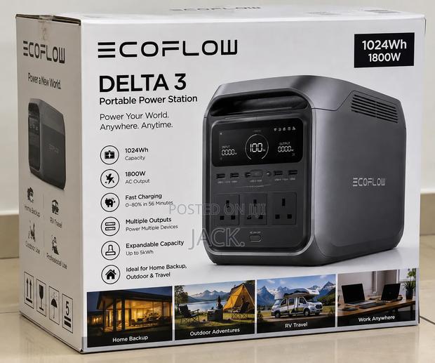 EcoFlow DELTA 3 Portable Power Station - main view