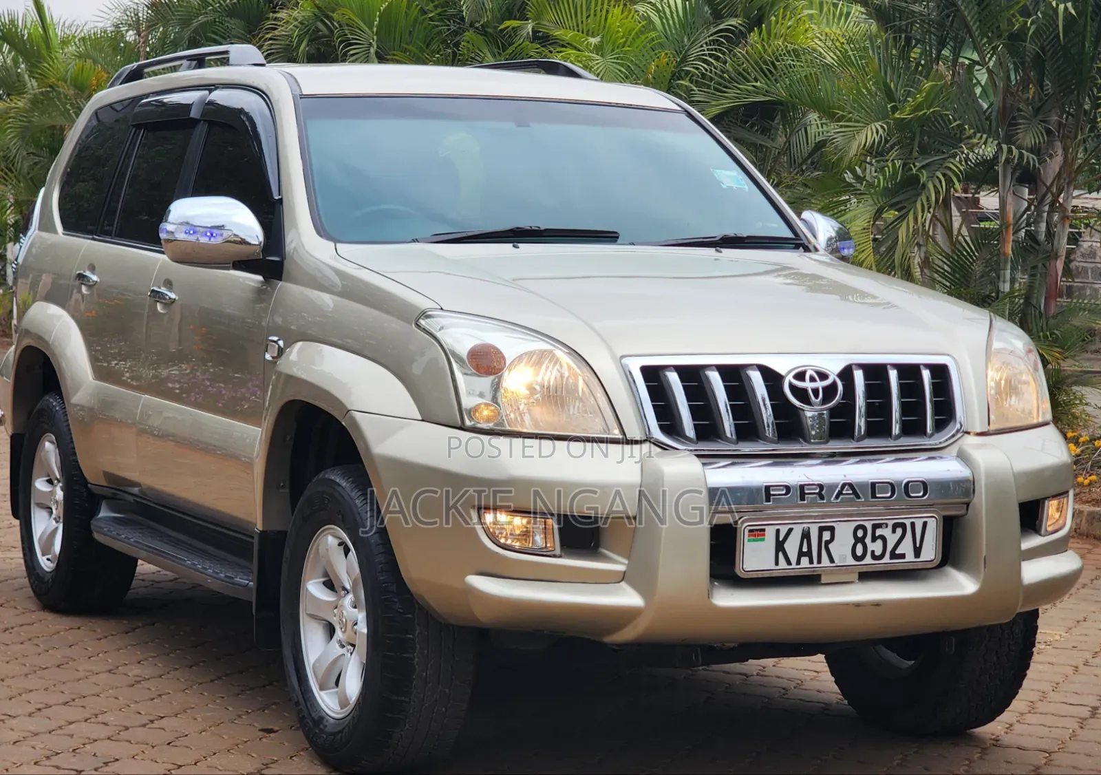 Toyota Land Cruiser Prado 2003 Gold