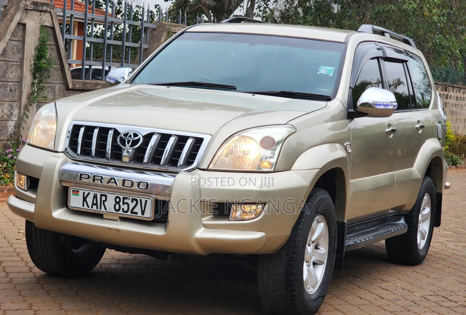 Toyota Land Cruiser Prado 2003 Gold