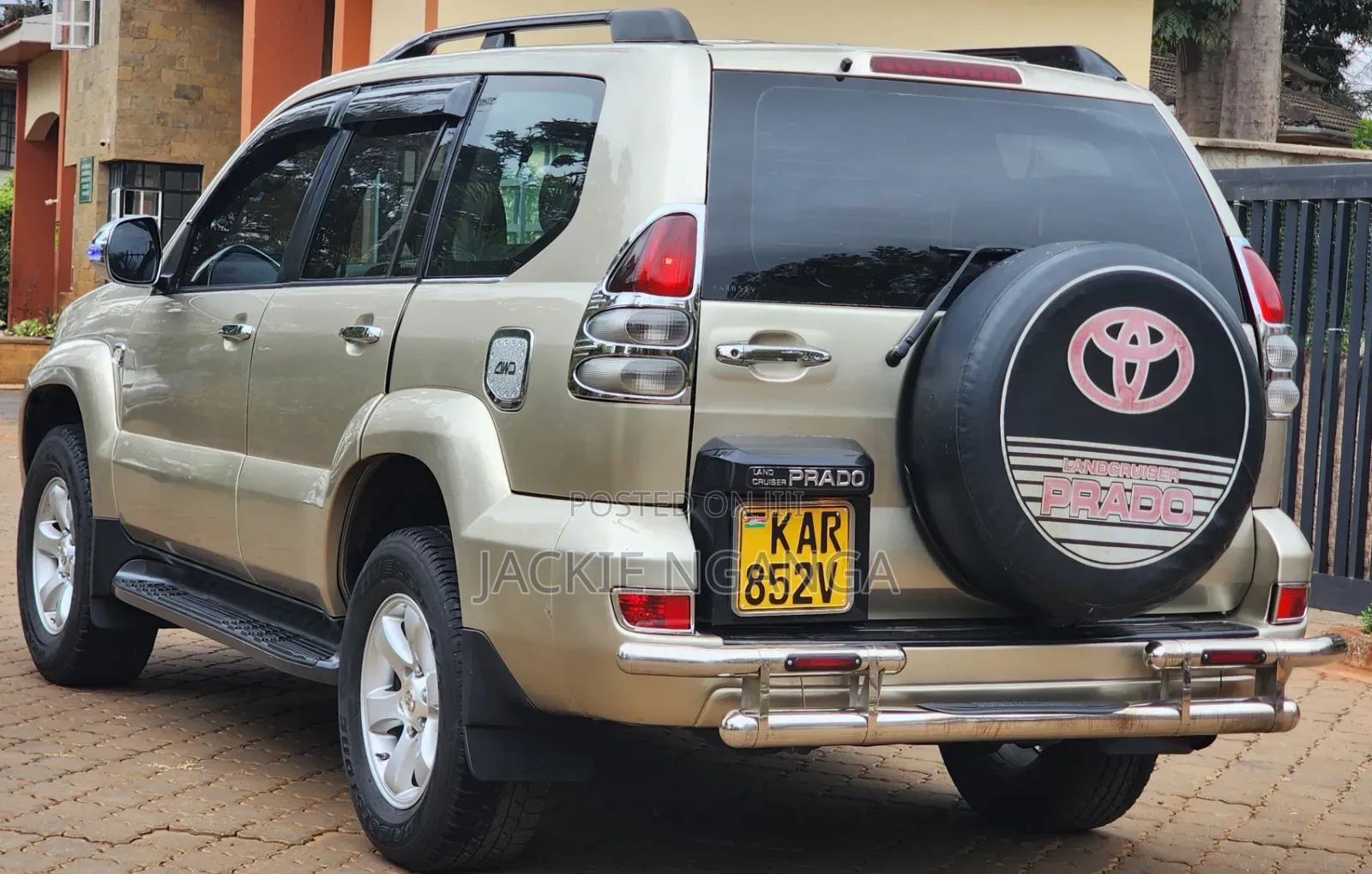 Toyota Land Cruiser Prado 2003 Gold