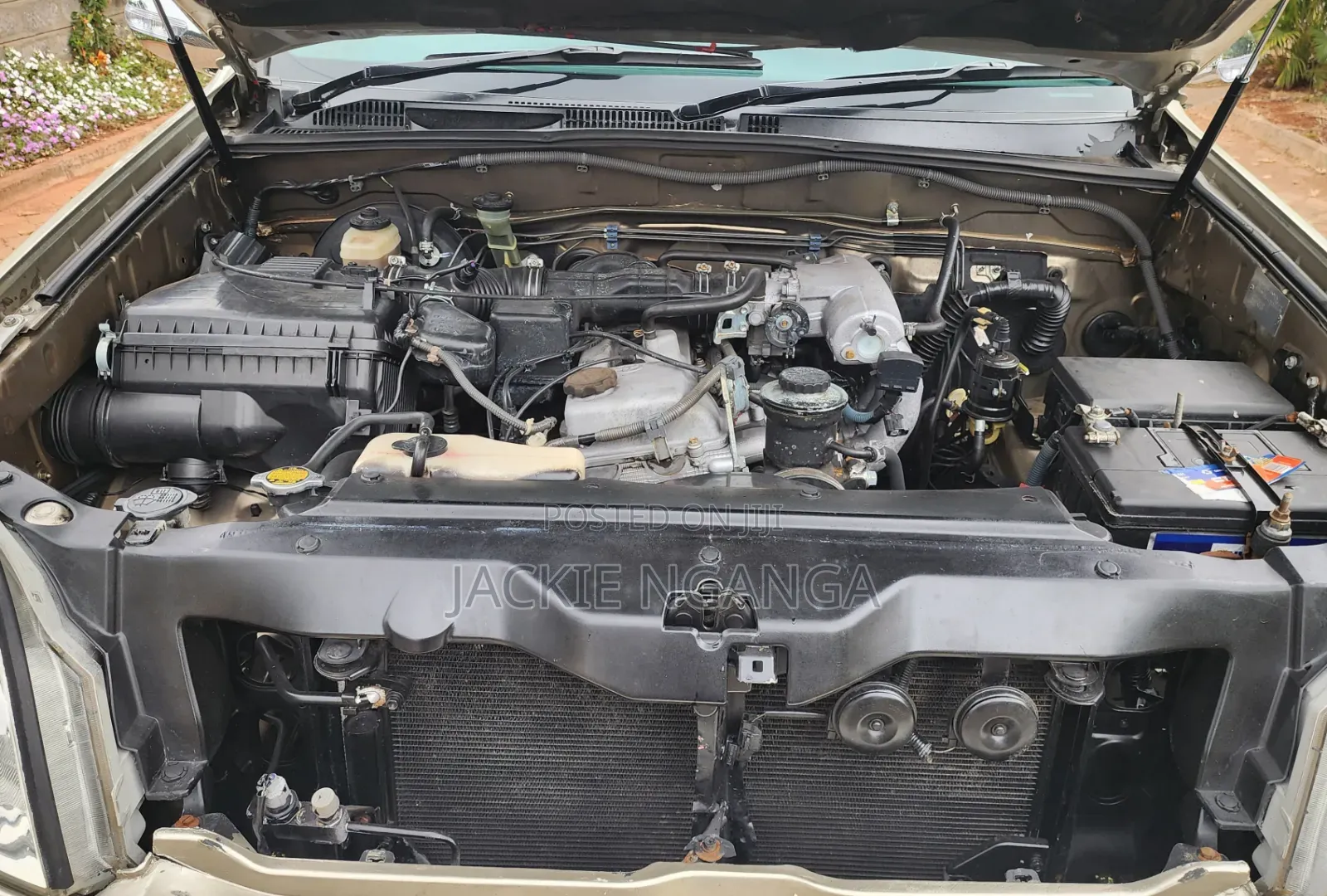 Toyota Land Cruiser Prado 2003 Gold