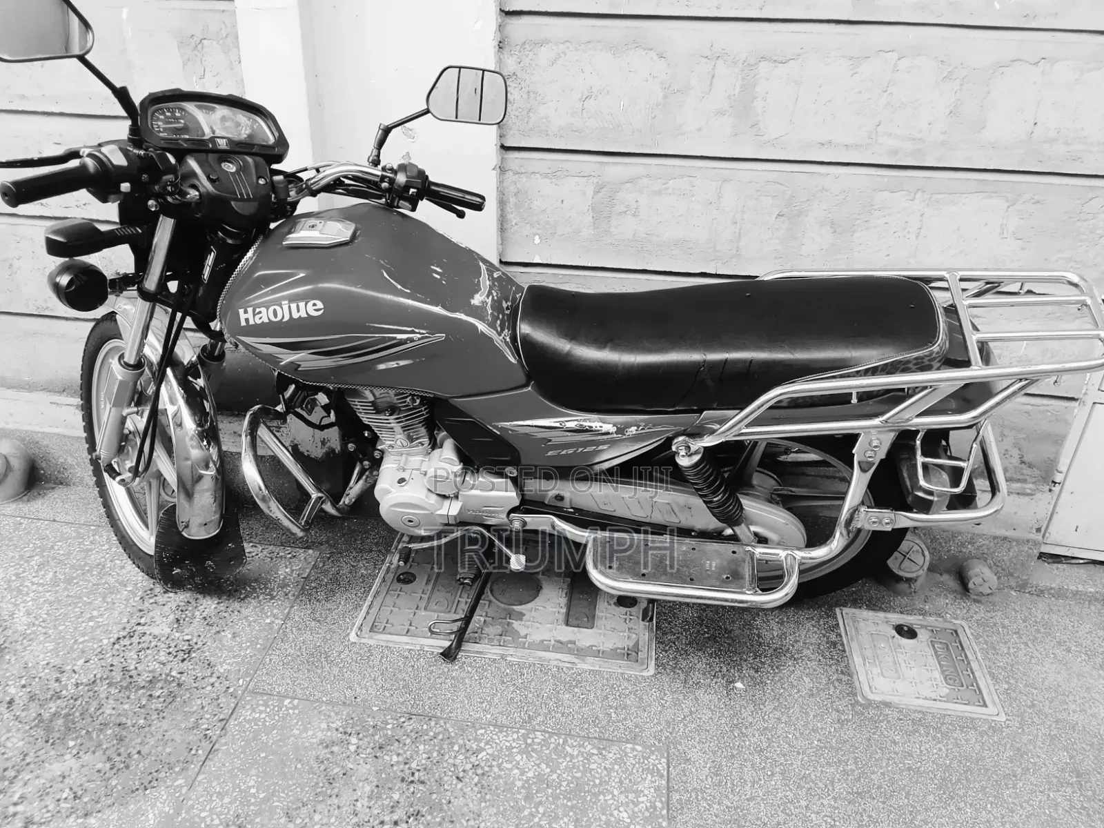 Haojue EG125/EG125OLD 2021 Red
