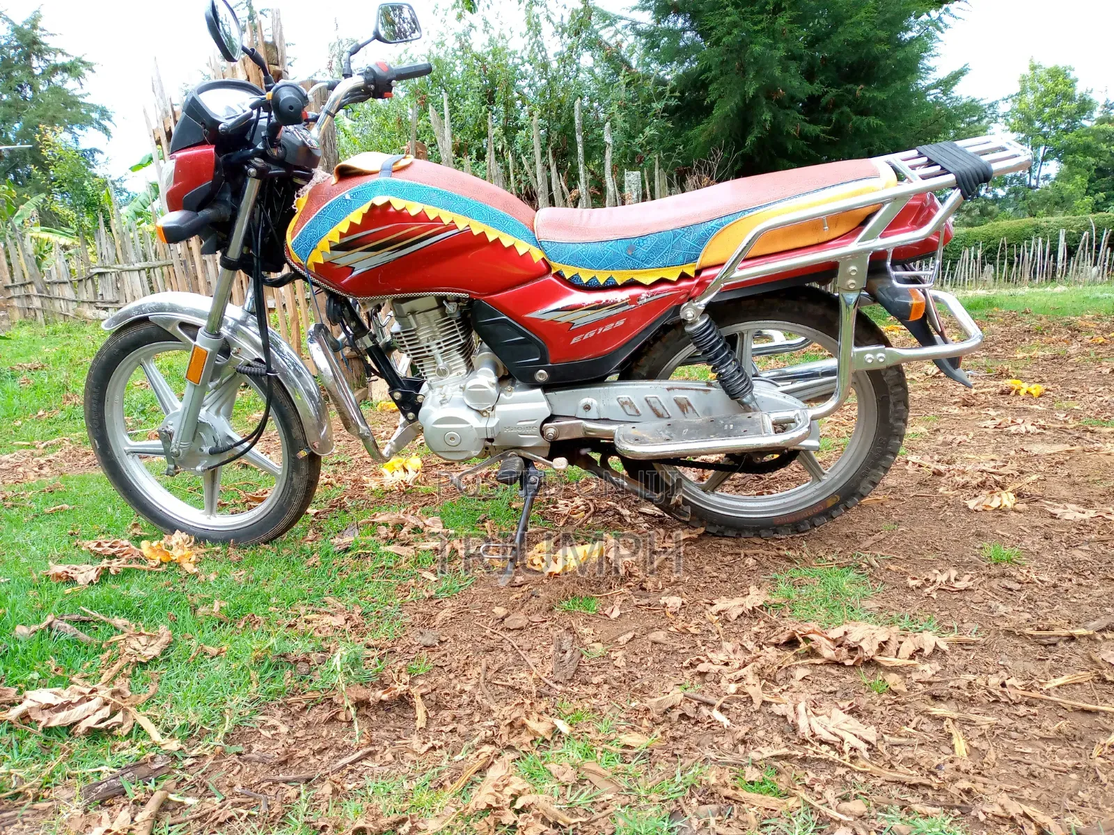 Haojue EG125/EG125OLD 2021 Red
