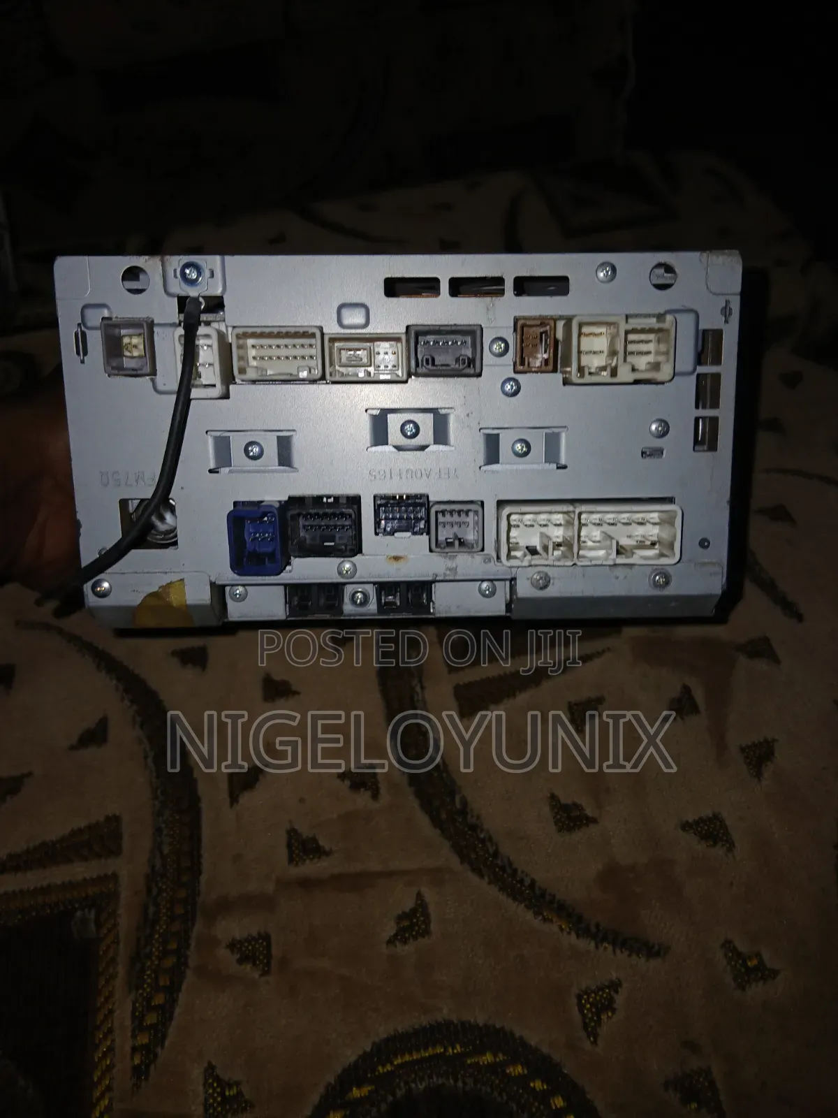 Toyota Vanguard Infotainment Radio Head With Reverse Camera