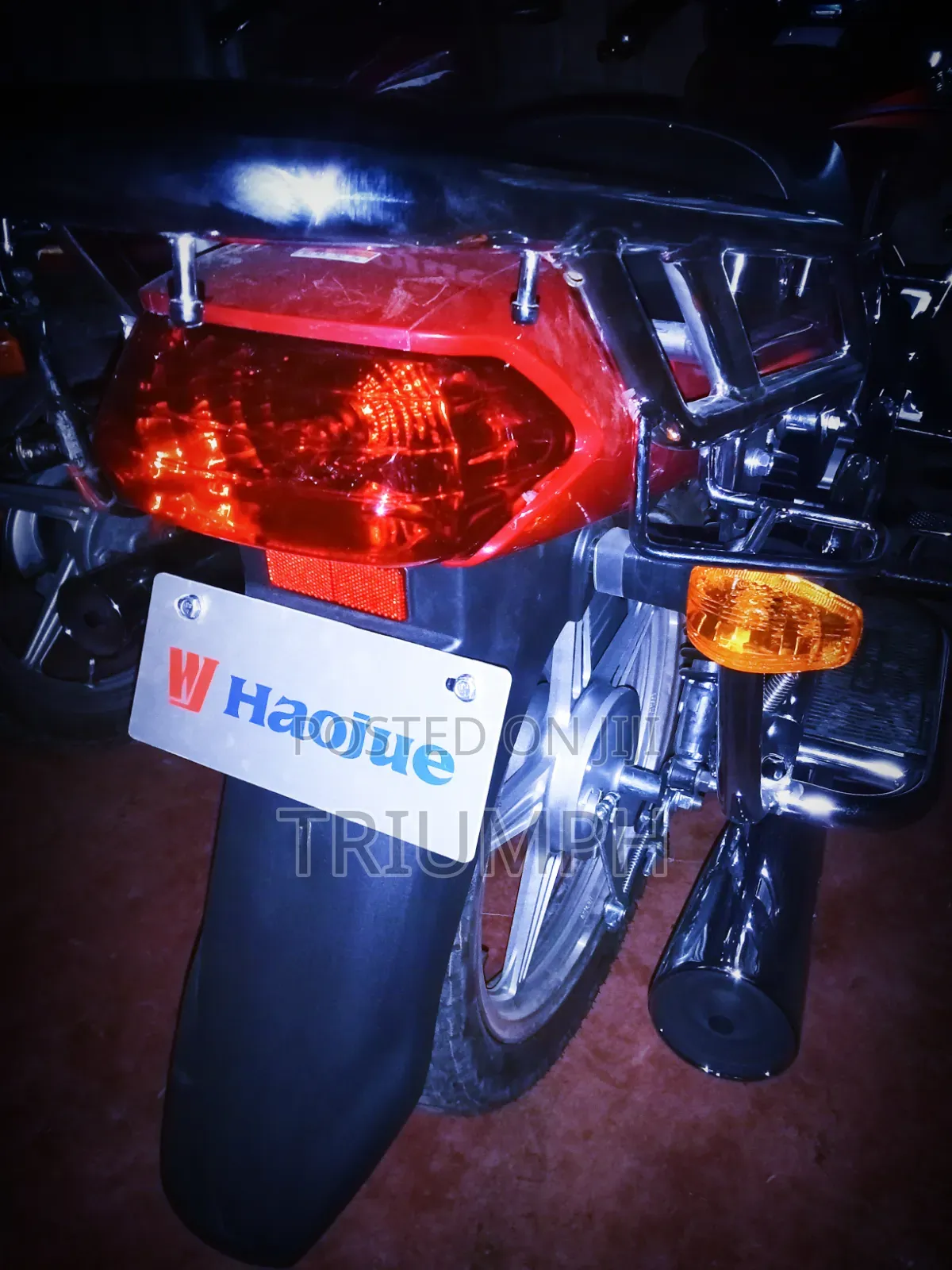 Haojue HJ150-6A 2023 Red