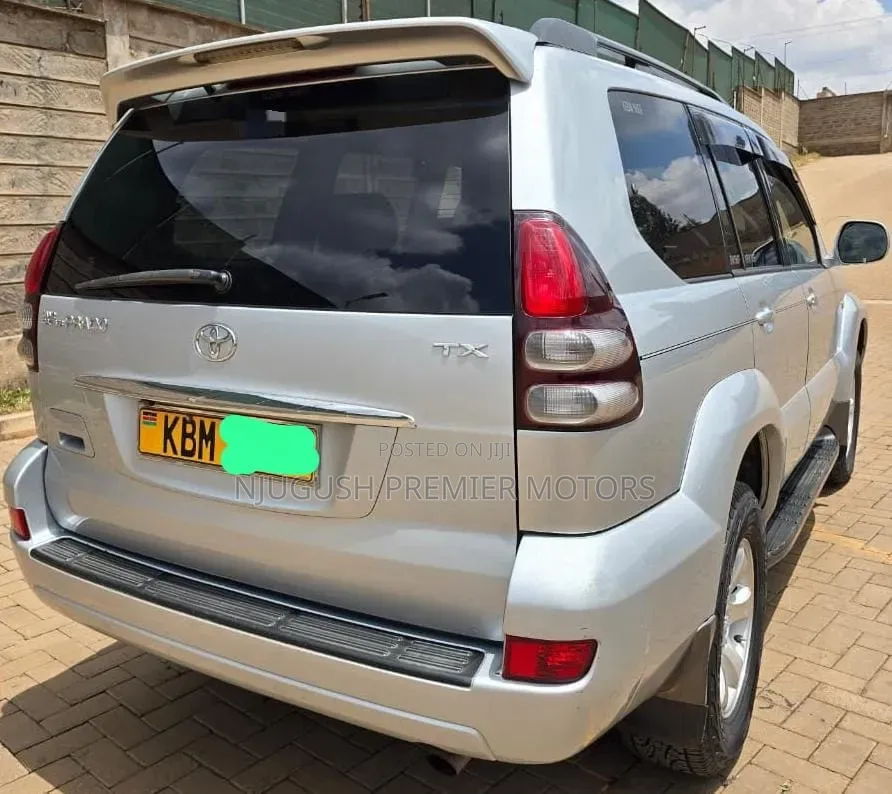 Toyota Land Cruiser Prado 2004 Silver