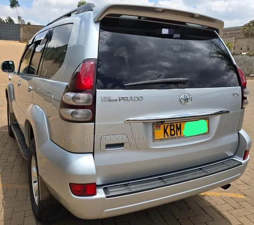 Toyota Land Cruiser Prado 2004 Silver