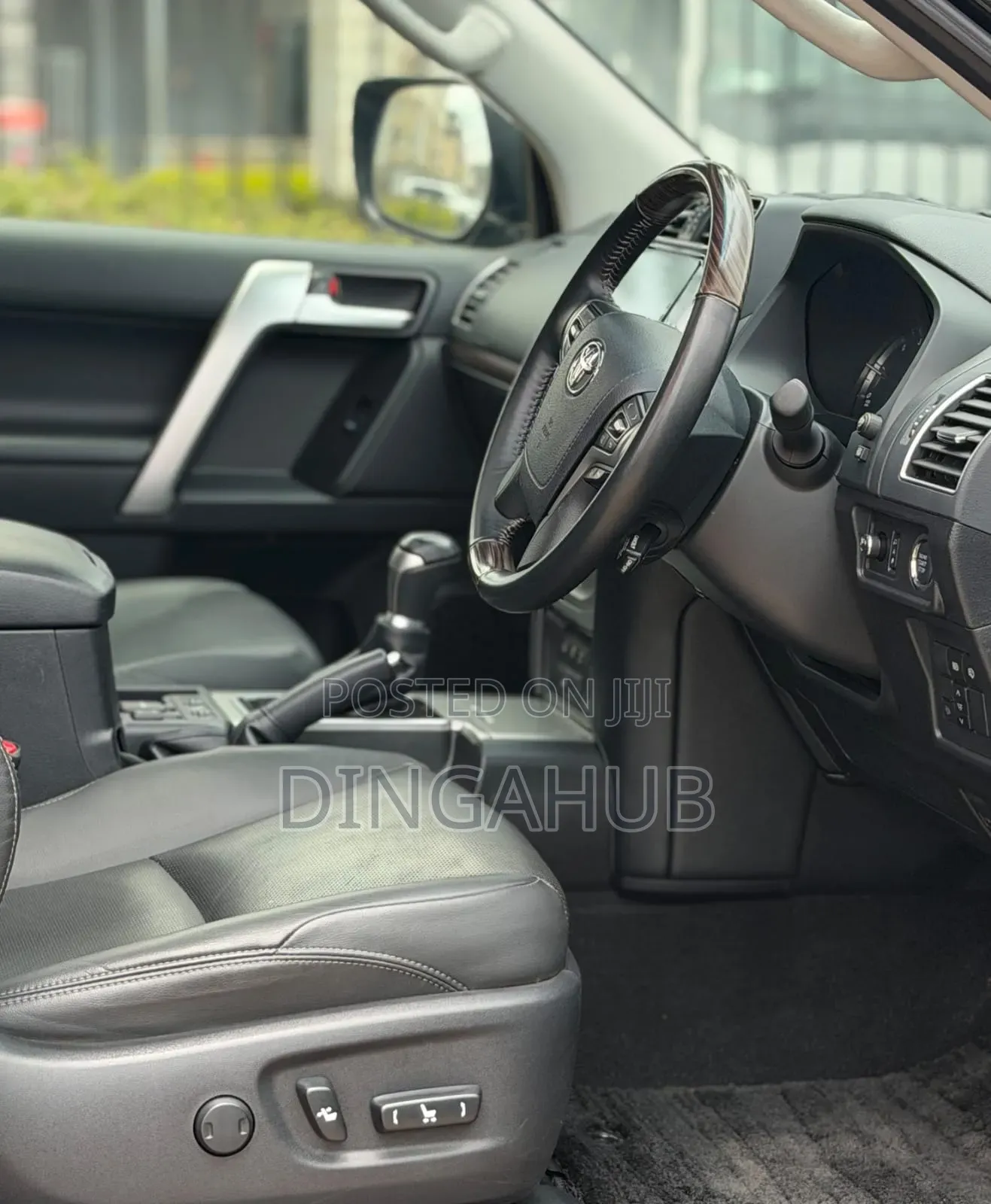 Toyota Land Cruiser Prado 2023 Matt Black