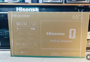 Hisense TV 65”inch Qled Uhd -65q6