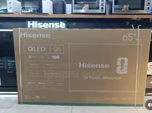 Hisense TV 65”inch Qled Uhd -65q6