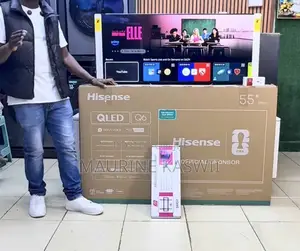 Hisense TV 55” Qled Smart TV