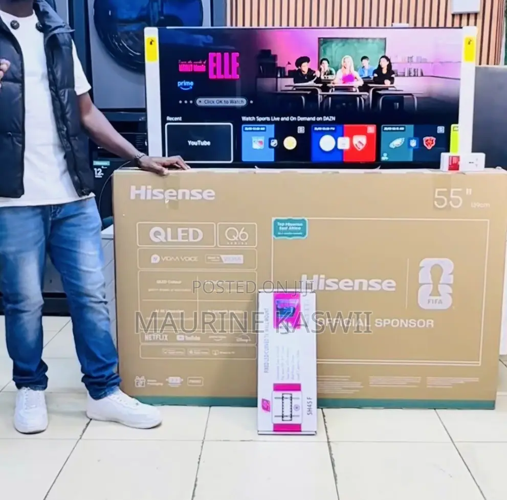 Hisense TV 55” Qled Smart TV